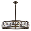 Fredrick Ramond Jolie Medium LED Drum Chandelier 