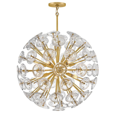 Fredrick Ramond Maya Medium Globe Chandelier 