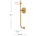 Fredrick Ramond Merit Large Single Light Sconce Alternative Image 7