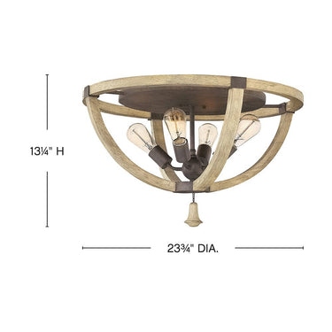 Fredrick Ramond Middlefield Medium Flush Mount Alternative Image 1