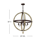 Fredrick Ramond Middlefield Medium Orb Chandelier Alternative Image 1