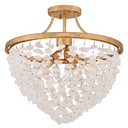 Fredrick Ramond Myra Medium Semi-Flush Mount 