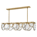 Fredrick Ramond Nala Medium Eight Light Linear Pendant Alternative Image 11