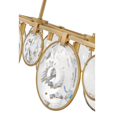 Fredrick Ramond Nala Medium Eight Light Linear Pendant Alternative Image 13