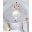 Fredrick Ramond Nala Small Convertible Chandelier Alternative Image 6