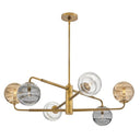 Fredrick Ramond Oberon Large Adjustable Single Tier Chandelier - FR30506 Alternative Image 10