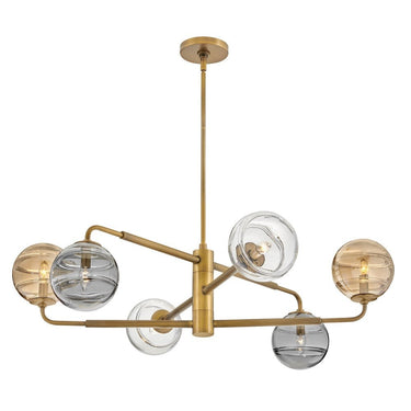 Fredrick Ramond Oberon Large Adjustable Single Tier Chandelier - FR30506 Alternative Image 10
