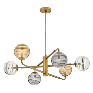 Fredrick Ramond Oberon Large Adjustable Single Tier Chandelier - FR30506 Alternative Image 11