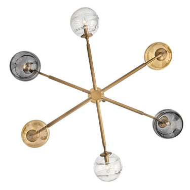 Fredrick Ramond Oberon Large Adjustable Single Tier Chandelier - FR30506 Alternative Image 12