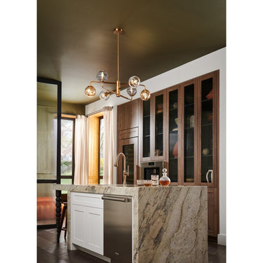 Fredrick Ramond Oberon Large Adjustable Single Tier Chandelier - FR30506 Alternative Image 14