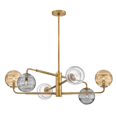 Fredrick Ramond Oberon Large Adjustable Single Tier Chandelier - FR30506 Alternative Image 7