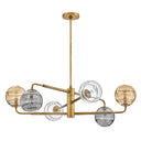 Fredrick Ramond Oberon Large Adjustable Single Tier Chandelier - FR30506 Alternative Image 9