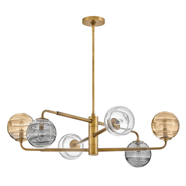 Fredrick Ramond Oberon Large Adjustable Single Tier Chandelier - FR30506 Alternative Image 9