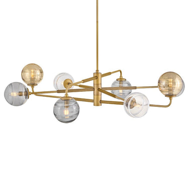 Fredrick Ramond Oberon Large Adjustable Single Tier Chandelier - FR30508 Alternative Image 10