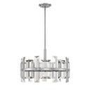 Fredrick Ramond Odette Medium Convertible Drum Chandelier - FR39214PNI 