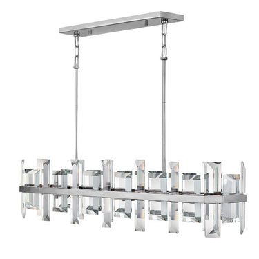 Fredrick Ramond Odette Medium Eight Light Linear Pendant 