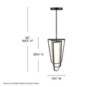 Fredrick Ramond Onyx Medium Adjustable Pendant Alternative Image 1