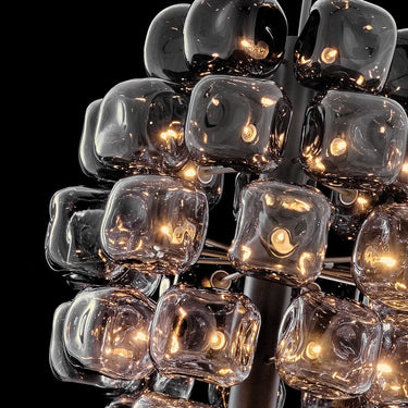 Fredrick Ramond Perriand Medium Chandelier in Brushed Graphite Finish Alternative Image 5