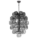 Fredrick Ramond Perriand Medium Chandelier in Brushed Graphite Finish Alternative Image 1