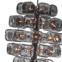 Fredrick Ramond Perriand Medium Chandelier in Brushed Graphite Finish Alternative Image 2