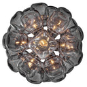 Fredrick Ramond Perriand Medium Chandelier in Brushed Graphite Finish Alternative Image 3