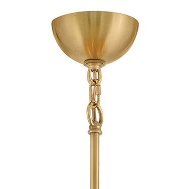 Fredrick Ramond Perriand Medium Chandelier in Unlacquered Brass Finish Alternative Image 3