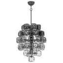 Fredrick Ramond Perriand Small Chandelier in Brushed Graphite Finish Alternative Image 1
