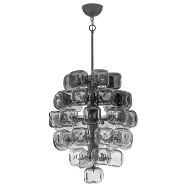 Fredrick Ramond Perriand Small Chandelier in Brushed Graphite Finish Alternative Image 1
