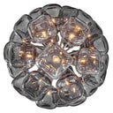 Fredrick Ramond Perriand Small Chandelier in Brushed Graphite Finish Alternative Image 4