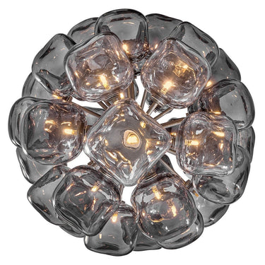 Fredrick Ramond Perriand Small Chandelier in Brushed Graphite Finish Alternative Image 4