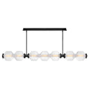 Fredrick Ramond Reign Large Seven Light LED Linear Pendant Alternative Image 3