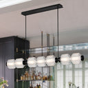 Fredrick Ramond Reign Large Seven Light LED Linear Pendant Alternative Image 12