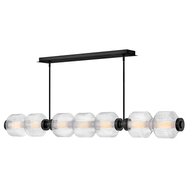 Fredrick Ramond Reign Large Seven Light LED Linear Pendant 