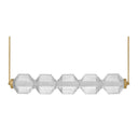 Fredrick Ramond Reign Medium Five Light LED Linear Pendant Alternative Image 13
