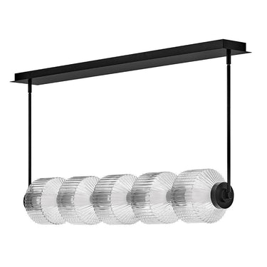 Fredrick Ramond Reign Medium Five Light LED Linear Pendant Alternative Image 2