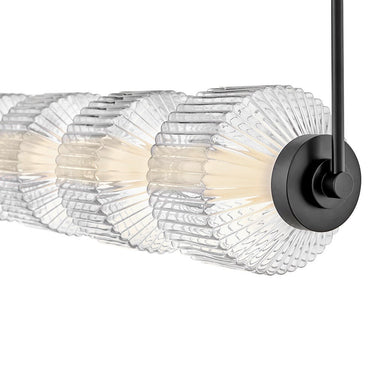 Fredrick Ramond Reign Medium Five Light LED Linear Pendant Alternative Image 4