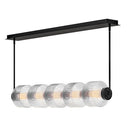 Fredrick Ramond Reign Medium Five Light LED Linear Pendant 