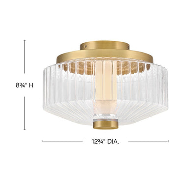 Fredrick Ramond Reign Small LED Flush Mount Alternative Image 7