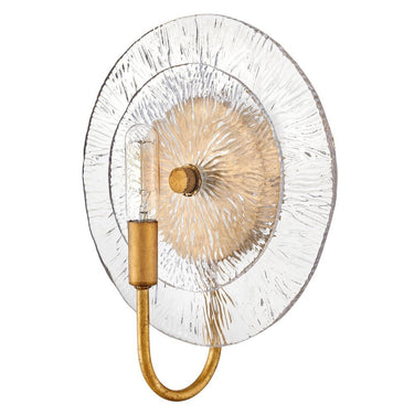 Fredrick Ramond Rene Medium Single Light Sconce in Distressed Brass Finish Alternative Image 2