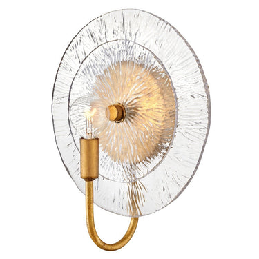 Fredrick Ramond Rene Medium Single Light Sconce in Distressed Brass Finish Alternative Image 3