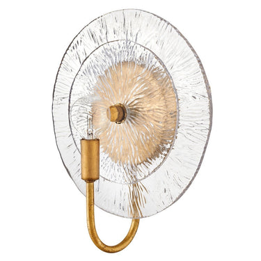 Fredrick Ramond Rene Medium Single Light Sconce in Distressed Brass Finish Alternative Image 4