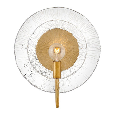 Fredrick Ramond Rene Medium Single Light Sconce in Distressed Brass Finish Alternative Image 5