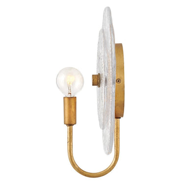 Fredrick Ramond Rene Medium Single Light Sconce in Distressed Brass Finish Alternative Image 6