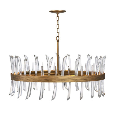 Fredrick Ramond Revel Large Single Tier Chandelier 