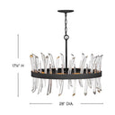 Fredrick Ramond Revel Medium Single Tier Chandelier Alternative Image 1