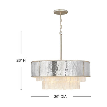 Fredrick Ramond Reverie Medium Drum Chandelier Alternative Image 1