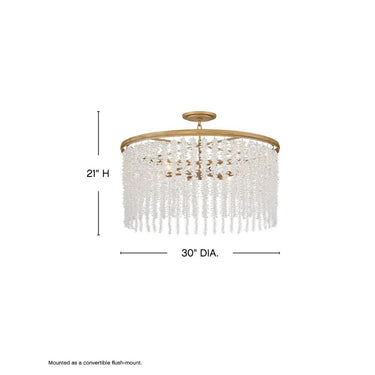 Fredrick Ramond Rubina Medium Convertible Chandelier - FR41494 Alternative Image 2