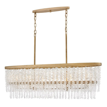 Fredrick Ramond Rubina Medium Six Light Linear Pendant 