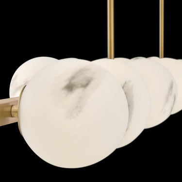 Fredrick Ramond Selene Large Fourteen Light Linear Pendant Alternative Image 17