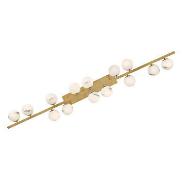 Fredrick Ramond Selene Large Fourteen Light Linear Pendant Alternative Image 11